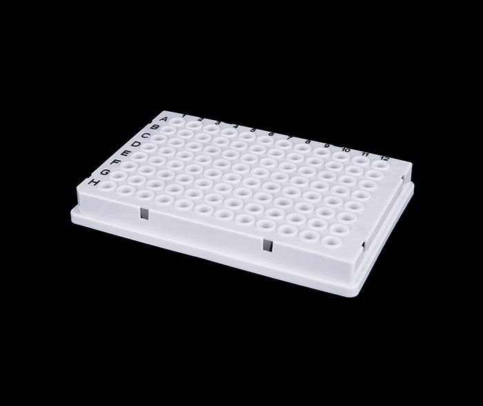 0.1ml PCR板（白色，全裙边）