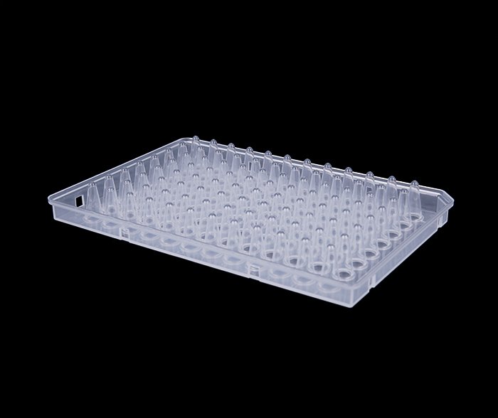 0.1ml 96孔 PCR板（透明，半裙边）
