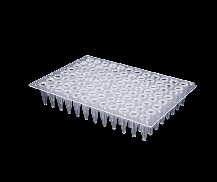 0.2ml 96孔 PCR板（透明，无裙边）