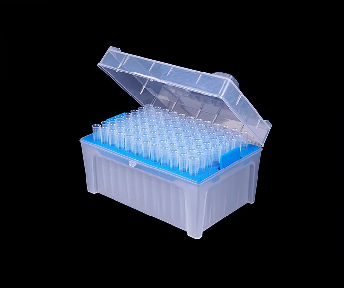 100μl 普通透明移液吸头